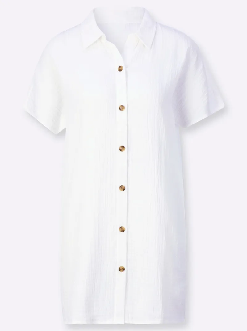 Witt Longbluse weiß, Weiß, – Produktbild 1 von 2
