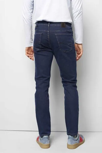 M 5 BY MEYER M 5 BY MEYER Dark Denim Jeans, Blau (blue-blue), – Produktbild 4 von 4
