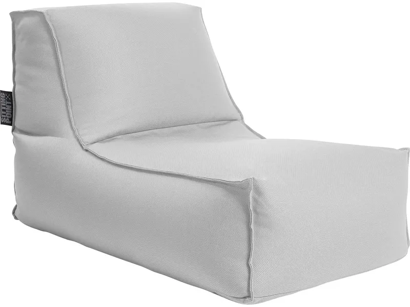 Sitzsack "Rock Korfu" outdoor, 65 x 100 x 65 cm, Grau, – Produktbild 1 von 1