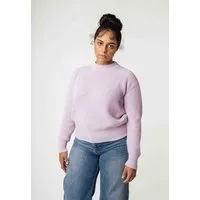MELA Rippstrick Pullover MANIKA | von MELA | Fairtrade & GOTS zertifiziert, Lilac, – Produktbild 1 von 1