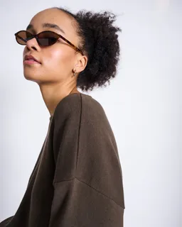 JAN N JUNE JAN 'N JUNE Damen vegan Leichter Strickpullover Williamsburg Mud – Produktbild 1 von 1