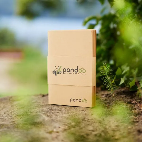 pandoo pandoo Notizhefte A4 oder A5 aus 100% Bambuszellstoff – Produktbild 2 von 4