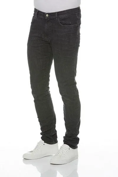 Wunderwerk Wunderwerk Herrenhose aus Bio-Baumwolle "Steve slim high flex", Schwarz (539 black), – Produktbild 2 von 4