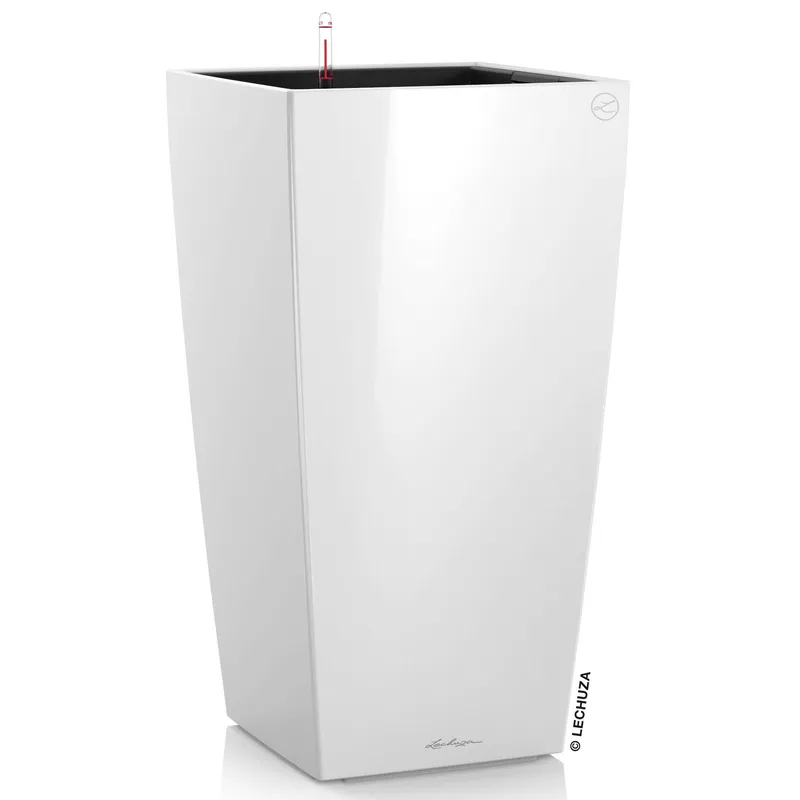 Lechuza® Lechuza® 'Cubico 50', weiß, ca. 50 x 50 x H 95 cm, Weiß, – Produktbild 1 von 1