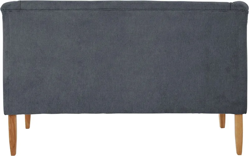 Home affaire Küchensofa Moro Couch mit Federkern, bequem, Breite, in verschiedenen Stoffe und Farben, Grau, – Produktbild 4 von 5