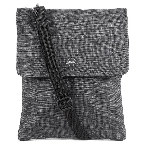 Smateria Smateria Flache Umhängetasche ESC-Kombi / Hüfttasche mit verstellbarem Schulterband, Anthrazit (schwarz), – Produktbild 2 von 4