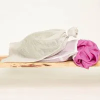 nahtur design nahtur-design Wäschenetze aus Bioleinen, Natur+weiß, – Produktbild 1 von 1