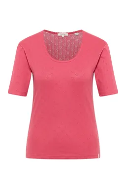 Tranquillo Jerseyshirt Camilaa aus Bio-Baumwolle - holly berry / L – Produktbild 1 von 1