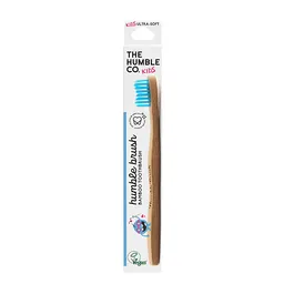 The Humble The Humble Co. Bambus-Zahnbürste für Kinder Ultra Soft - Blau – Produktbild 1 von 1