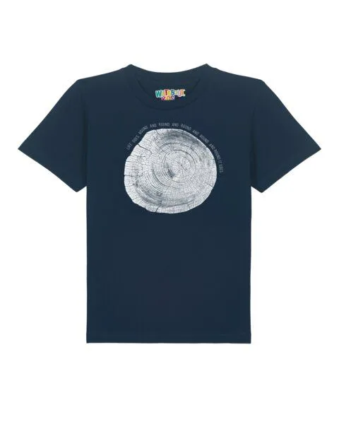 watabout.kids watabout.kids T-Shirt Kinder Baumscheibe, French navy, – Produktbild 1 von 2