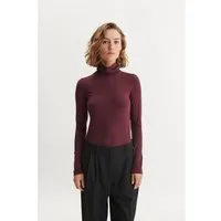 Basic Apparel Basic Apparel Rollkragenshirt - Joline T-Neck - aus Tencel, Rot (port-royal), – Produktbild 1 von 1