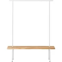 weld weld & co Garderobe Eiche 01, Weiss, – Produktbild 1 von 1