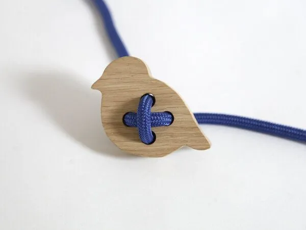 werkvoll by Lena Peter werkvoll by Lena Peter Nachhaltige Holz Kinder Schaukel FREI, Dunkelblau, – Produktbild 6 von 8