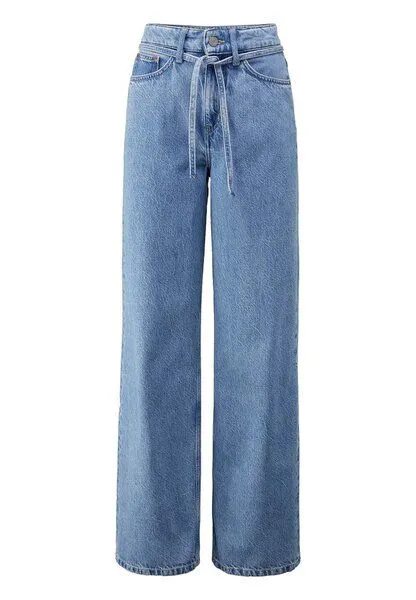 hessnatur hessnatur Jeans ALVA Wide Leg Soft aus Bio-Baumwolle mit TENCEL Lyocell, Light blue, – Produktbild 6 von 8