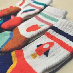 Fräulein Prusselise Fräulein Prusselise Sportsocke,Tennissocke 4er Pack KInder bunt und cool für Kinder, bunt gemustert – Produktbild 1 von 1