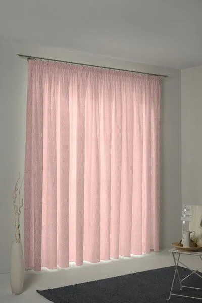 Nature by Adam Nature by Adam Vorhang aus 100% Bio-Baumwolle - Made in Germany - Little Parrot, Rosa, – Produktbild 6 von 7