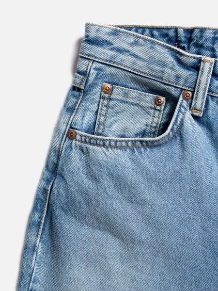 Nudie Jeans Nudie Jeans Dame Jeans - Clean Eileen - aus Bio-Baumwolle, Classic blue (blau), – Produktbild 6 von 8