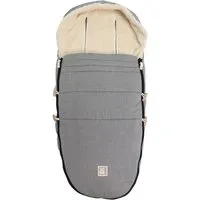 Kaiser Naturfellprodukte Kaiser Naturfellprodukte Fußsack Kinderwagen Bio-Baumwolle "Naturell" grau Maße ca. 95 x 44 cm, Grau, – Produktbild 1 von 1