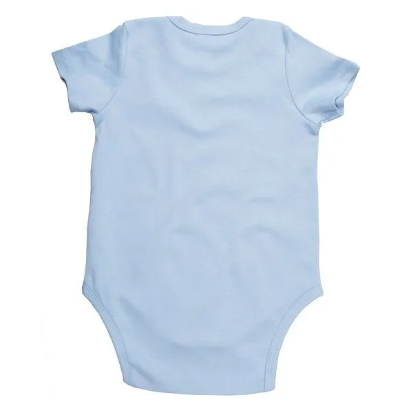 HANDGEDRUCKT HANDGEDRUCKT "Einhorn" Baby Body, Soft blue, – Produktbild 2 von 4