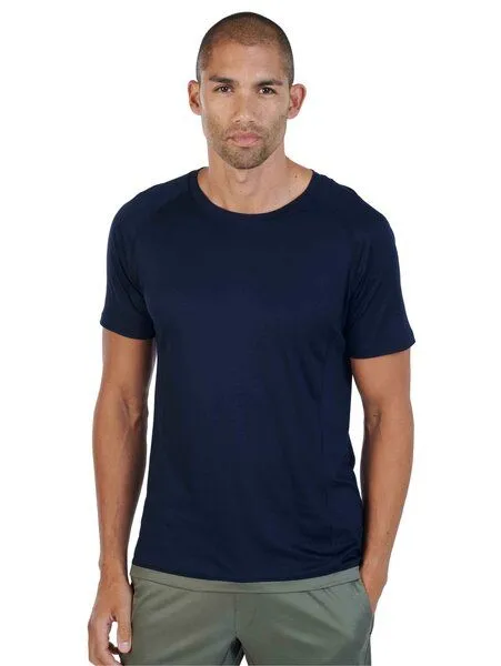 Dagsmejan Dagsmejan Herren Sleep T-Shirt Stay Cool, Navy (blau), – Produktbild 1 von 4