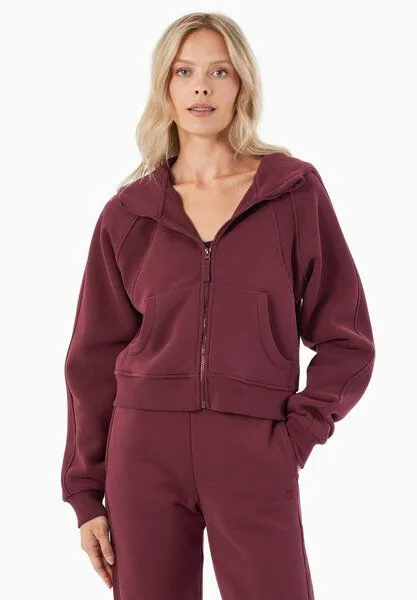 ORGANICATION ORGANICATION JODDY | Essentials Full Zip-Hoodie aus Bio-Baumwolle und recyceltem Polyester, Bordeaux, – Produktbild 1 von 4