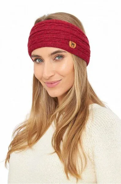 Apu Kuntur Apu Kuntur Stirnband Suave aus 100% Baby Alpaka, Rot, – Produktbild 1 von 4