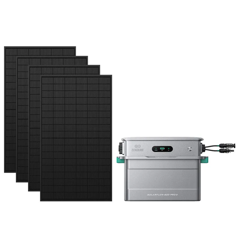 Zendure Deutschland Zendure SolarFlow 800 Pro 2: All-in-one Balkonkraftwerk-Speicher mit KI, SolarFlow 800 Pro 2 / Ohne Batterie / 4*515W Bifaziale (2678Wp Max) – Produktbild 1 von 1