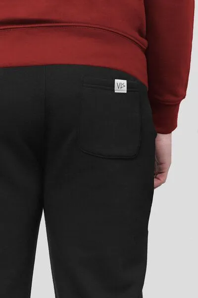 vis wear vis wear Unisex Hose, Weite Jogginghose aus Bio Baumwolle, Schwarz, – Produktbild 3 von 3
