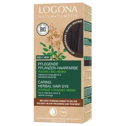 LOGONA LOGONA Pflanzen-Haarfarbe-Pulver schwarzbraun – Produktbild 2 von 6