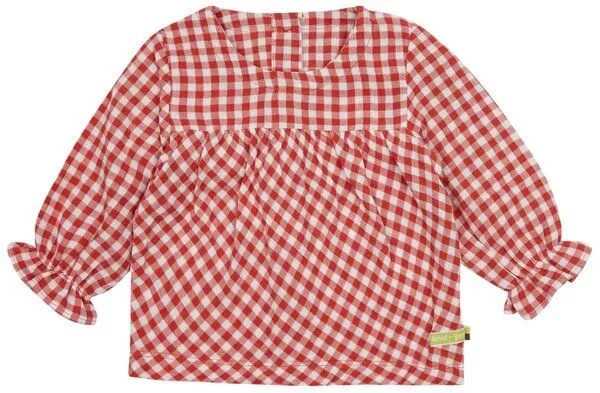 loud + proud loud + proud Baby & Kinder Musselin Bluse, GOTS-zertifiziert, Terracotta(orange), – Produktbild 2 von 2
