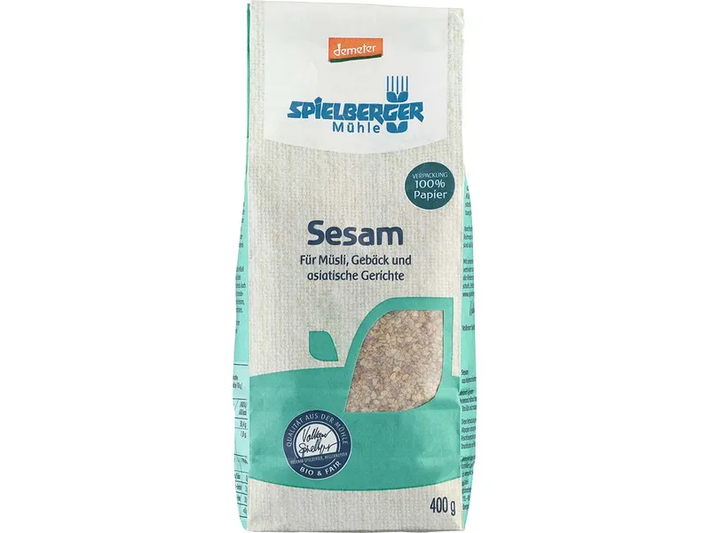 Spielberger Mühle Spielberger Mühle Bio-Sesam ungeschält, 400 g – Produktbild 1 von 1