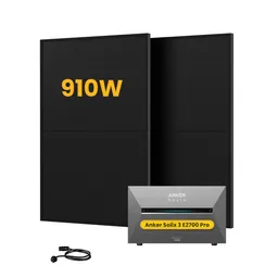 Anker Anker SOLIX Solarbank 3 E2700 Pro, mit 2 x 455W Bifaziale Solarmodule, by Powerness - 2.7kWh / ohne Zubehör / Selbstabholung – Produktbild 1 von 1