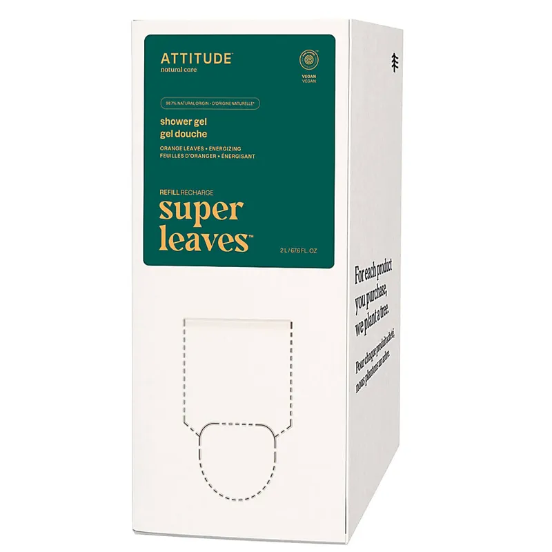 Attitude Attitude Super Leaves Shower Gel Orange Leaves - Duschgel 2L – Produktbild 1 von 1
