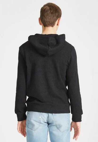 Givn Berlin Givn Berlin Herren Hoodie aus recycelter Baumwolle "Ray", Dark grey, – Produktbild 3 von 4