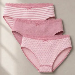 comazo|earth comazo|earth Fairtrade Mädchen Slip 3er Pack | GOTS zertifiziert – Produktbild 1 von 1