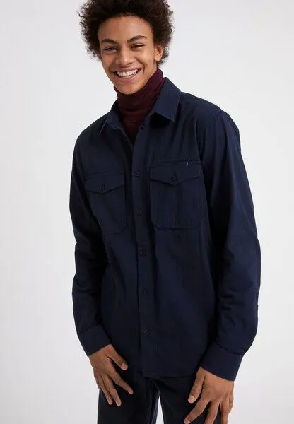 ARMEDANGELS ARMEDANGELS CAARDO - Herren Hemd aus Bio-Baumwolle, Depth navy, – Produktbild 1 von 4