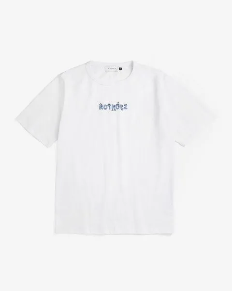 Rotholz Rotholz Logo Print T-shirt Bio Baumwolle - Weiß – Produktbild 4 von 4