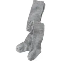 grödo Baby Strumpfhose Bio-Schurwolle Bio-Baumwolle grau-melange Gr.02 – Produktbild 1 von 1