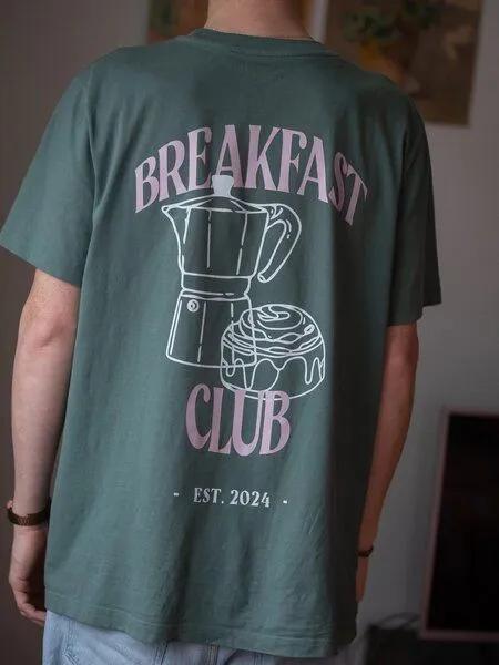 LITSCHI DESIGNS LITSCHI DESIGNS BREAKFAST CLUB SHIRT, Grün, – Produktbild 2 von 2