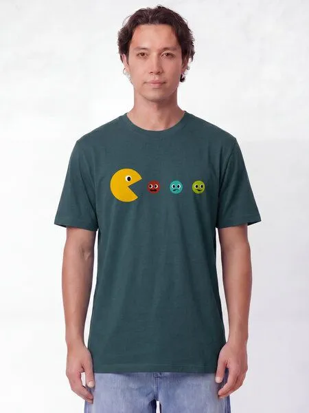 watapparel watapparel T-Shirt Unisex Pacmännchen, Stargazer, – Produktbild 2 von 5