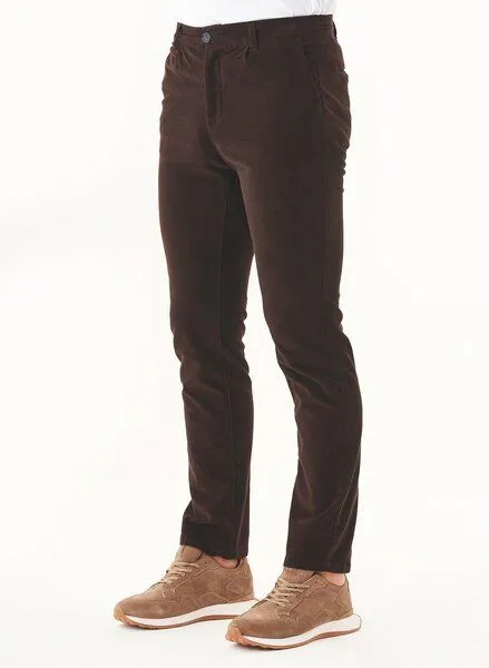 ORGANICATION ORGANICATION Cordhose aus Bio-Baumwolle, Schwarz(espresso), – Produktbild 3 von 3
