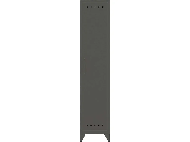 Bisley Bisley Spind "Fern Locker" Hutboden und Kleiderstange, Anthrazitgrau, – Produktbild 1 von 1