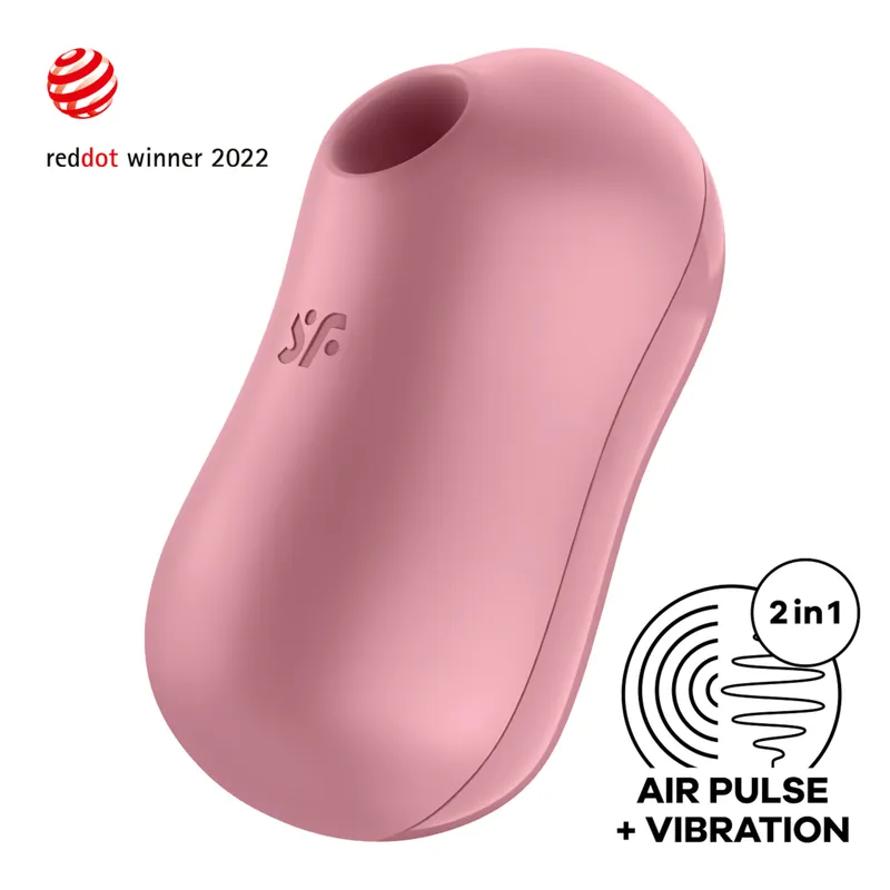Satisfyer Satisfyer Cotton Candy, 8,5 cm, Rosa, – Produktbild 1 von 1