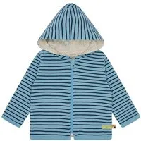 loud proud loud + proud Babys & Kinder Wendejacke mit Kapuze, GOTS-zertifiziert, Air(blau), – Produktbild 1 von 1