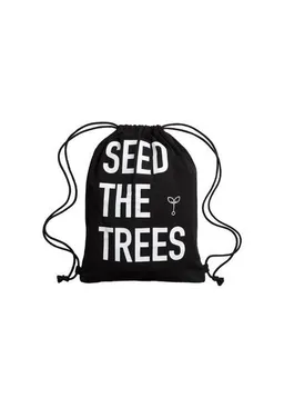 THOKKTHOKK ThokkThokk Unisex Turnbeutel SEED THE TREES aus Bio-Baumwolle – Produktbild 1 von 1