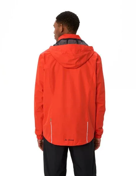 Vaude Vaude Men's Escape Bike Light Jacket, Glowing red/black, – Produktbild 7 von 7