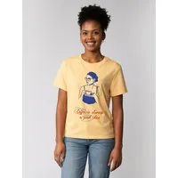 watapparel watapparel T-Shirt Frauen Coffee is a good idea, Brown, – Produktbild 1 von 1
