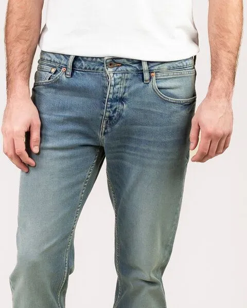 Kuyichi Kuyichi Straight Jeans NICK (Carribean Glow) – Produktbild 4 von 4