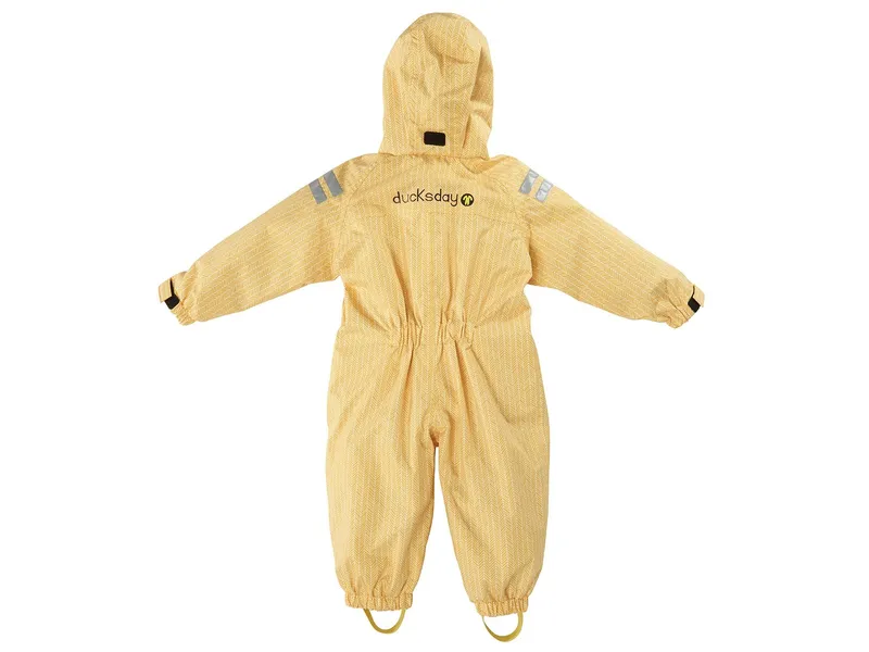 ducksday ducksday Kinder Regenanzug "Yellow Falcon", Gelb, – Produktbild 2 von 2