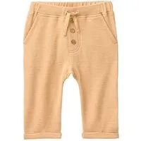 People Wear Organic People Wear Organic Sweat Hose, gelb uni, Bio-Baumwolle, Yellow, – Produktbild 1 von 1